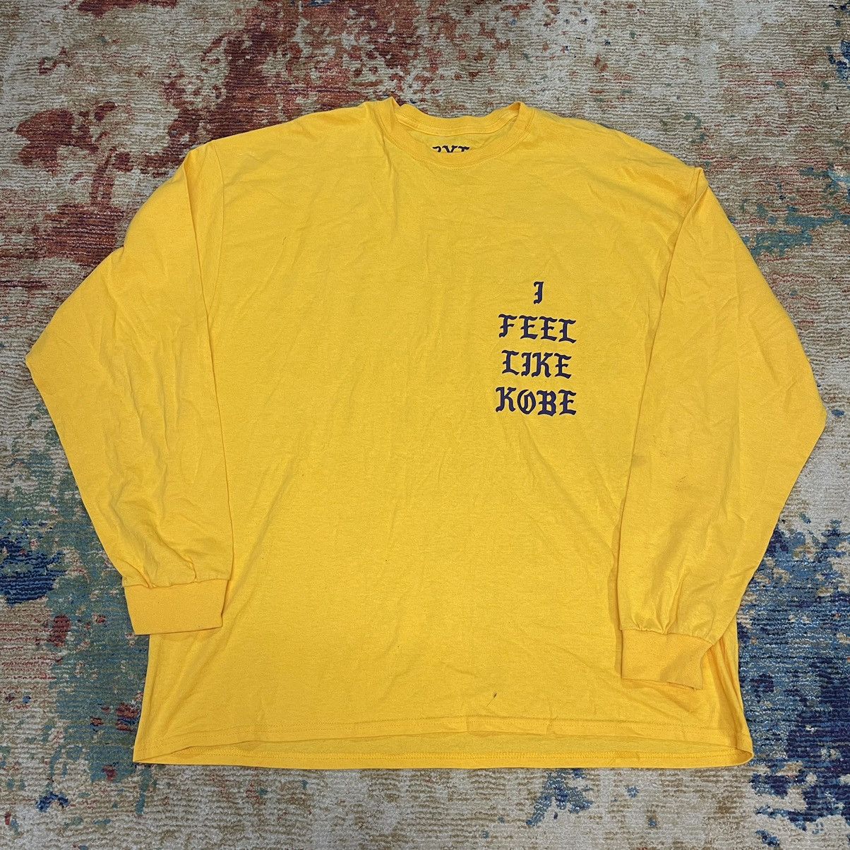 West Kanye Weat I Feel Like Kobe Longsleeve T-Shirts, Hoodie, Sweatshirt | PodTeesHub.com
