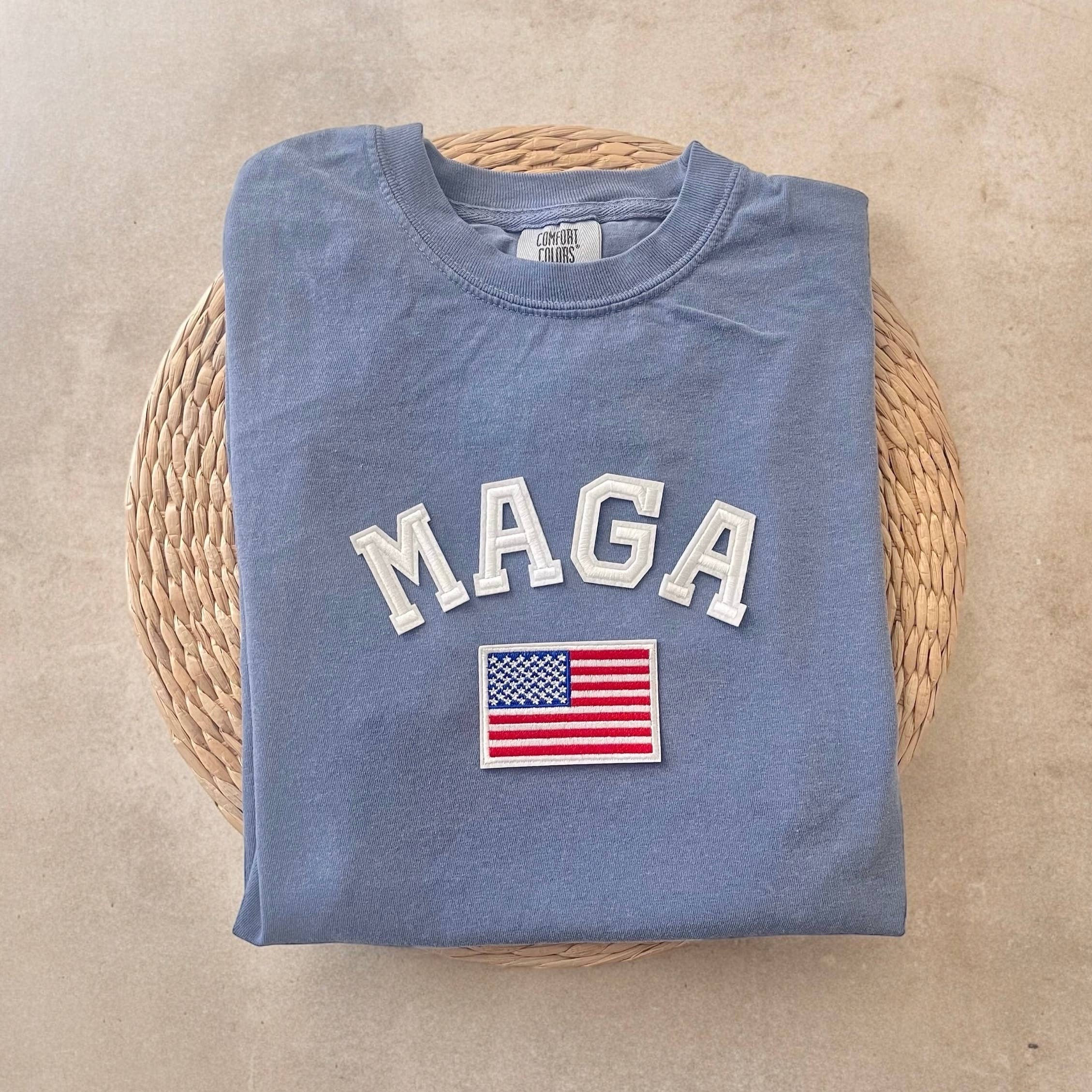 Comfort Colors Trump Maga Shirt, Make America Great Again Hoodie, Sweatshirt | PodTeesHub.com