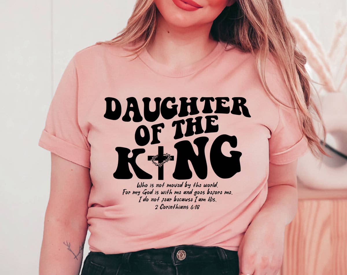 Daughter of the King - Christian Jesus God T-Shirt Hoodie, Sweatshirt | PodTeesHub.com