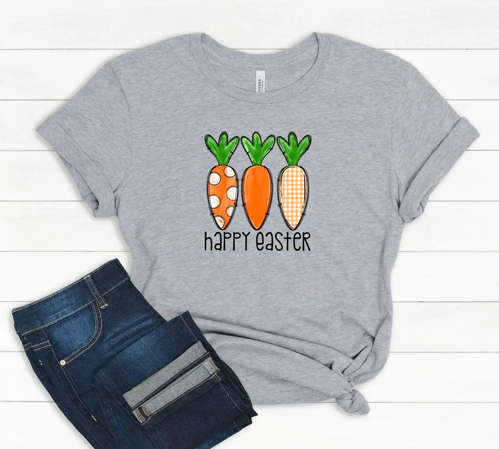 Happy Easter Carrot T-Shirt Hoodie, Sweatshirt | PodTeesHub.com