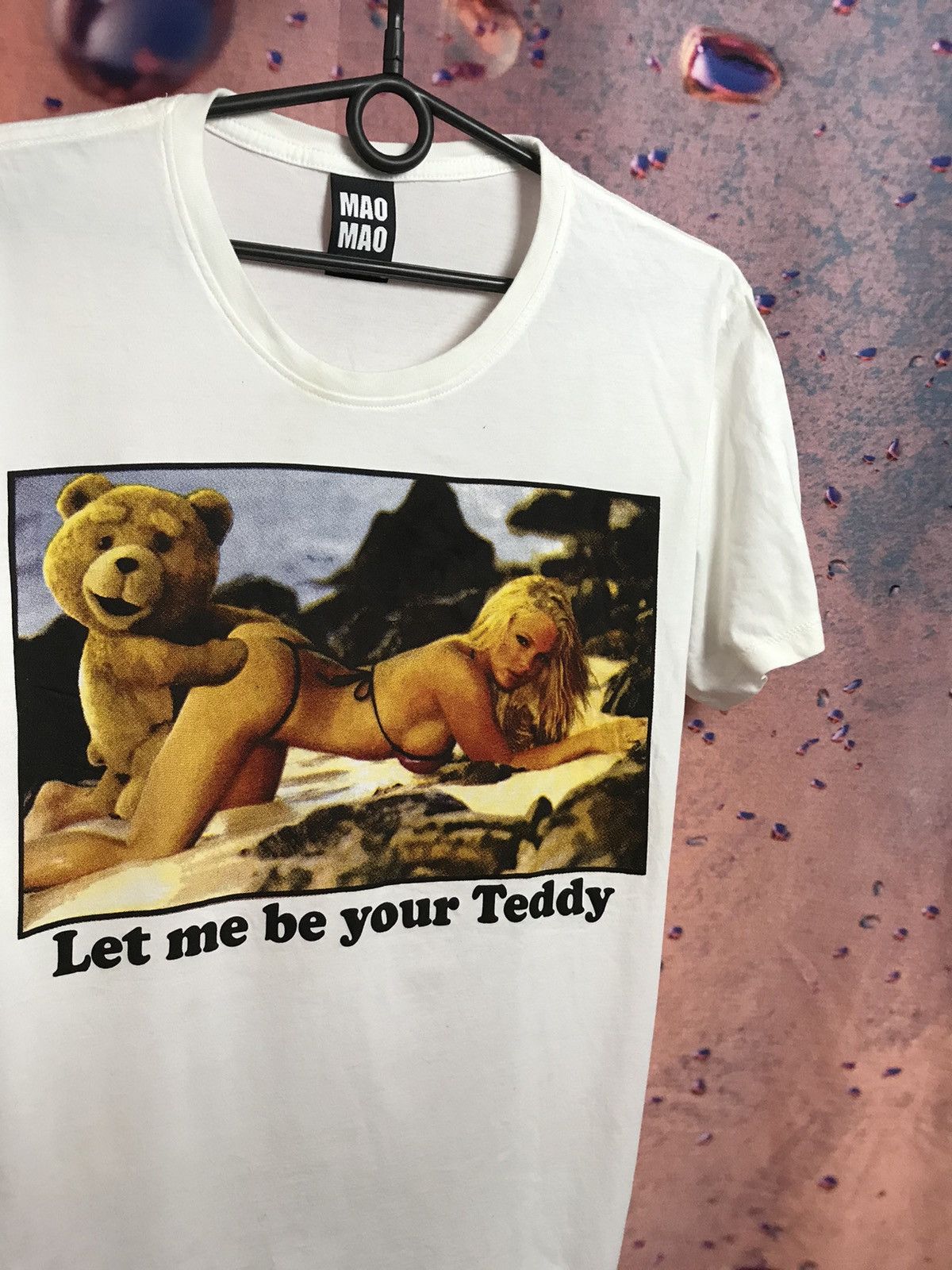 Vintage Y2k Mao Mao Ted Teddy Bear Holdong Bear Movie Tee Hoodie, Sweatshirt | PodTeesHub.com