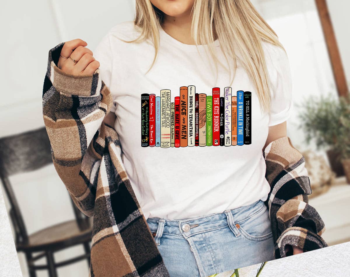 Banned Books - Teacher First Amendment T-Shirt Hoodie, Sweatshirt | PodTeesHub.com