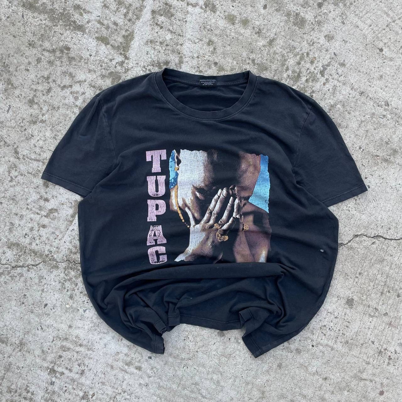 Rap Tees Vintage Japan Adult Tupac T Shirts Big Logo Y2k 00s Usa Rap Hoodie, Sweatshirt | PodTeesHub.com
