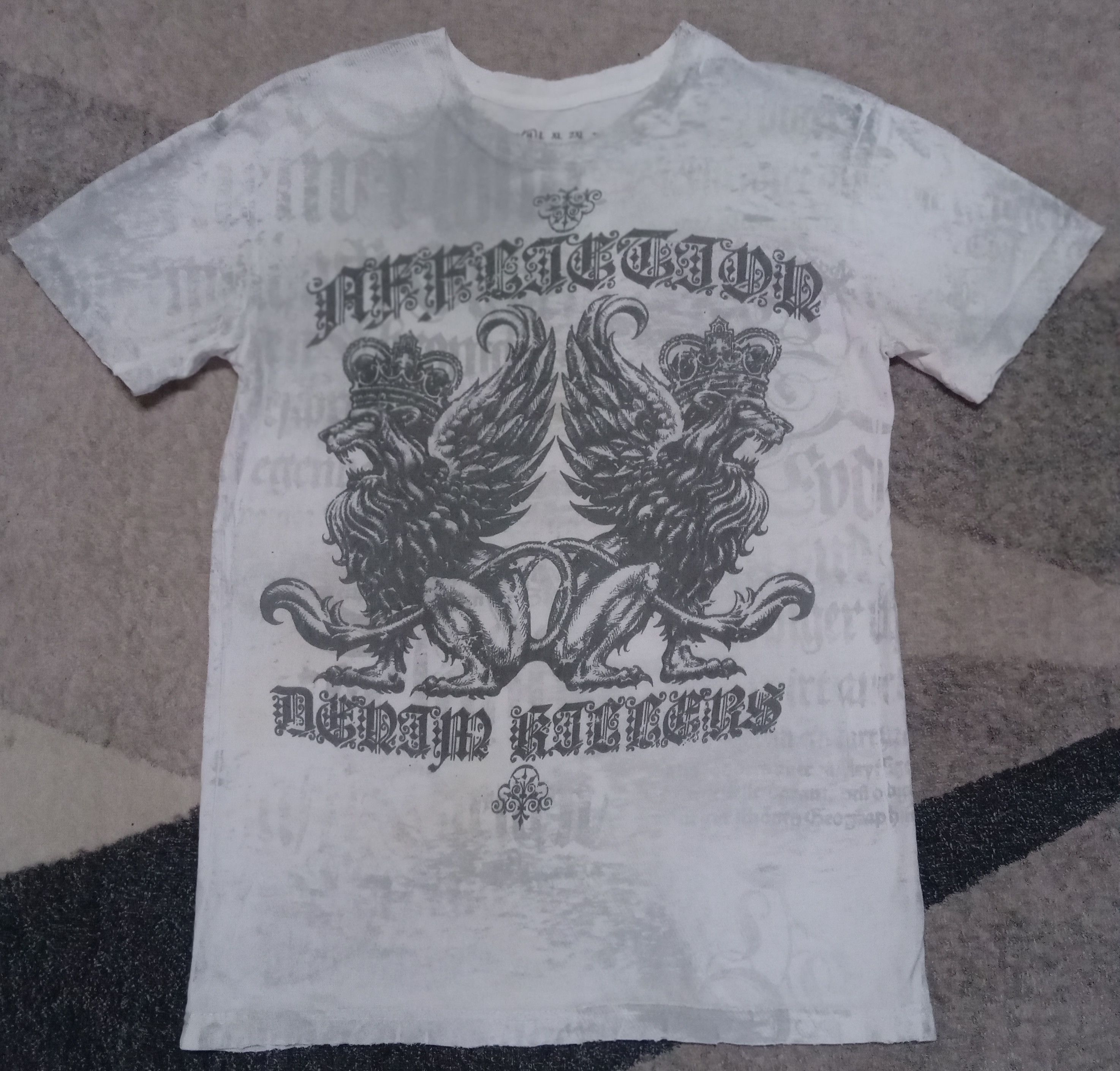 Rare Affliction Distressed Tee Ed Hardy Og Hoodie, Sweatshirt | PodTeesHub.com