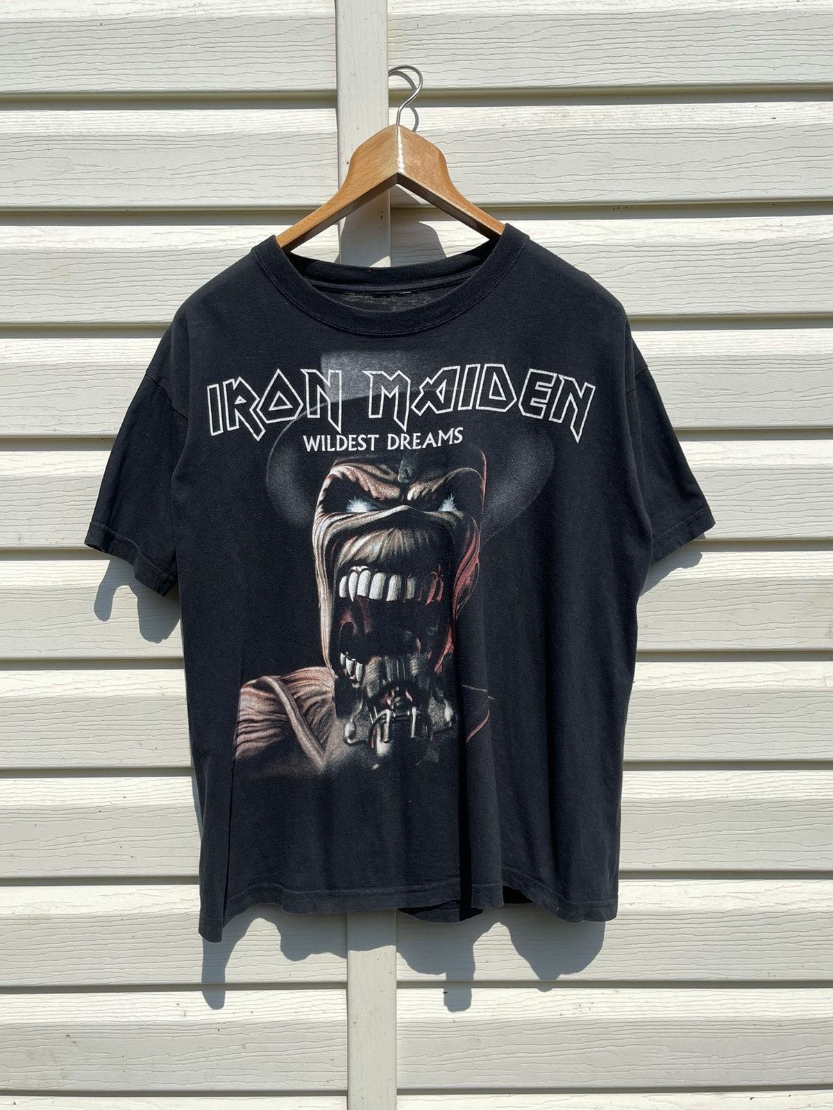 Maiden Iron Maiden 2003 2004 European Tour Wildest Dreams Boxy T-Shirts, Hoodie, Sweatshirt