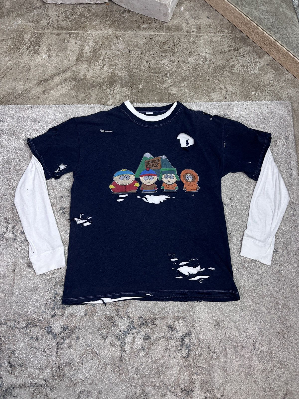 Polo Ralph Lauren South Park Faded Tee Ralph Lauren Long Sleeve T 083 Hoodie, Sweatshirt | PodTeesHub.com