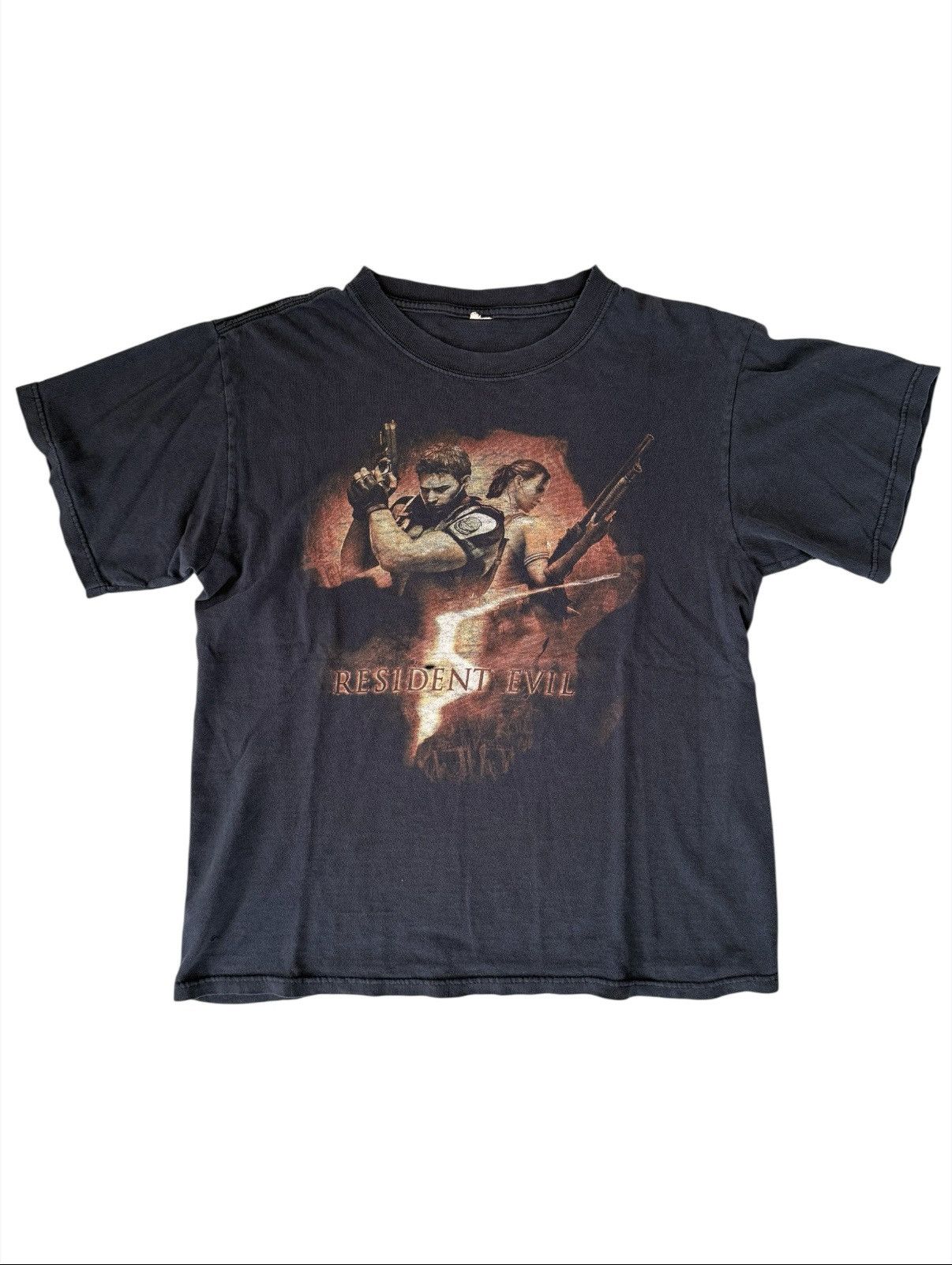 Vintage Resident Evil 5 Tee Hoodie, Sweatshirt | PodTeesHub.com