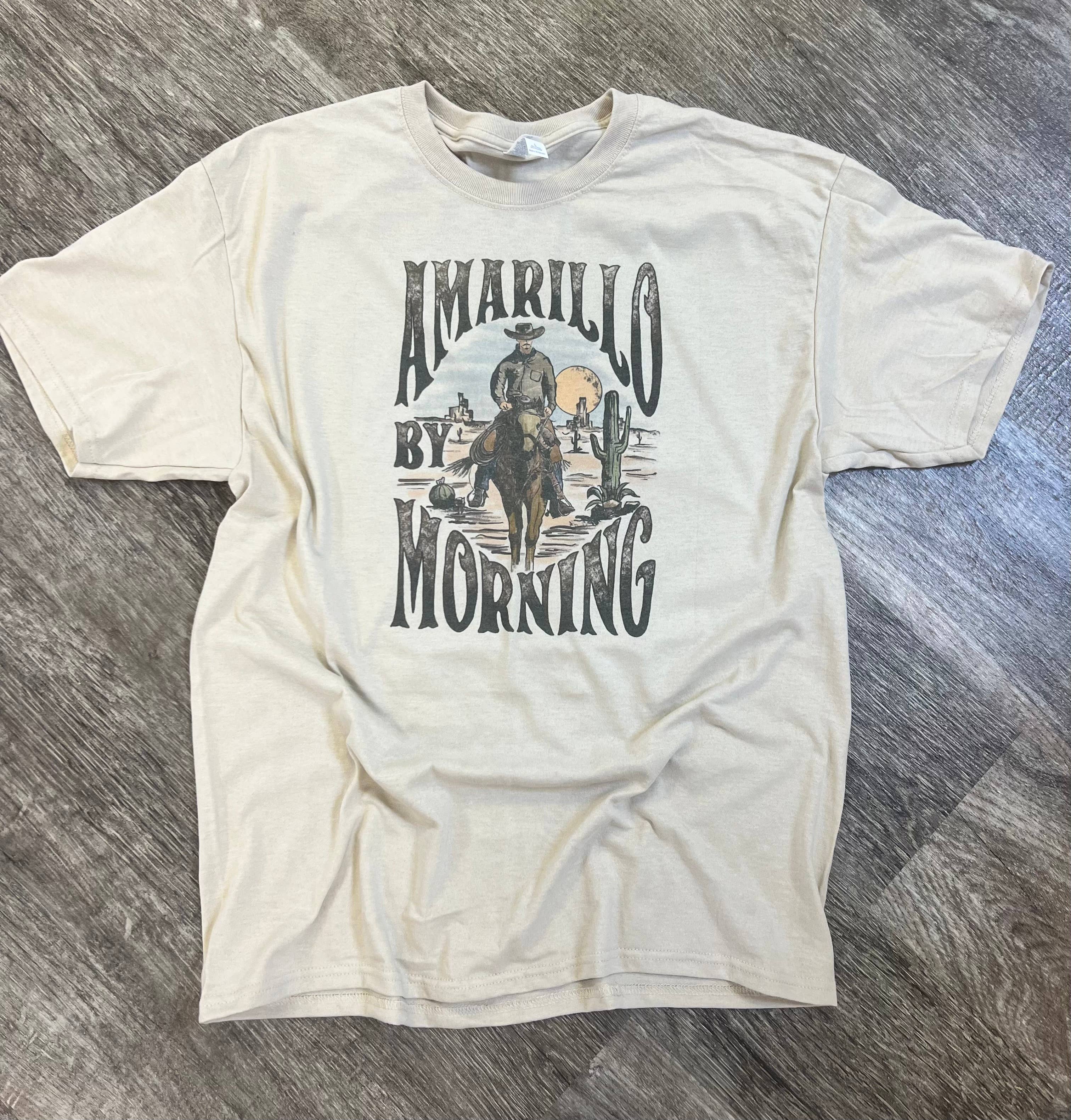 Amarillo By Morning On Sand Tee Hoodie, Sweatshirt | PodTeesHub.com