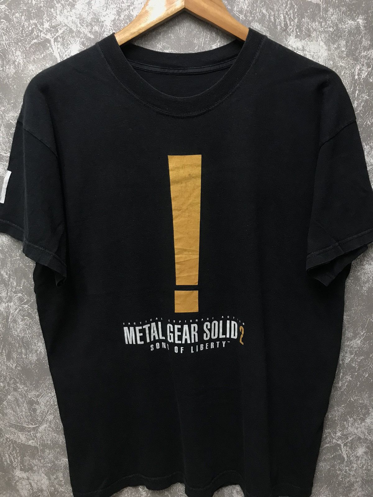 Playstation X Vintage Vintage Metal Gear Solid 2 Son Of Liberty Promo Tee Hoodie, Sweatshirt | PodTeesHub.com