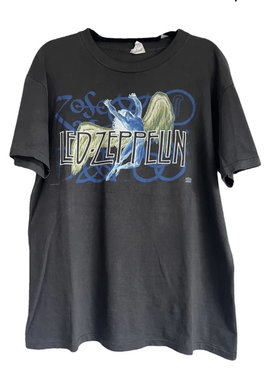 Led Zeppelin X Vintage Vintage Led Zeppelin British Rock Band Tees Hoodie, Sweatshirt | PodTeesHub.com