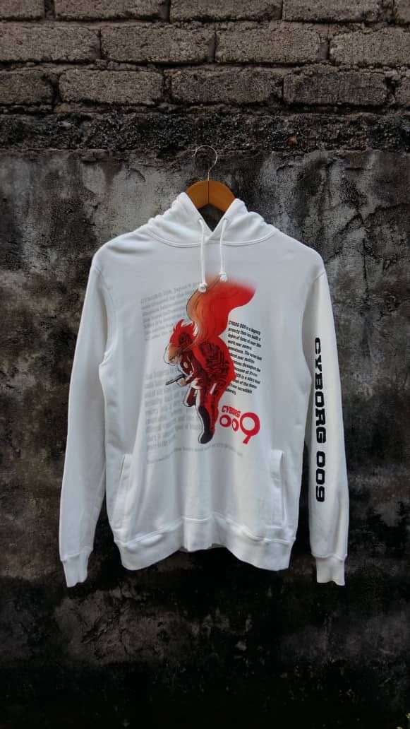 Japanese Brand X Vintage Steal Vintage Cyborg 009 Anime Japan Hooded T-Shirts, Hoodie, Sweatshirt