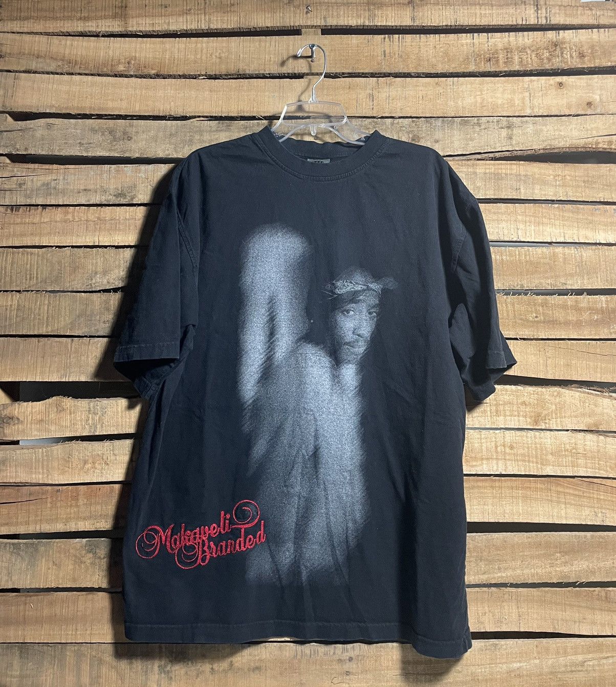 Vintage Makaveli Branded Tupac Shirt Tee Hoodie, Sweatshirt | PodTeesHub.com