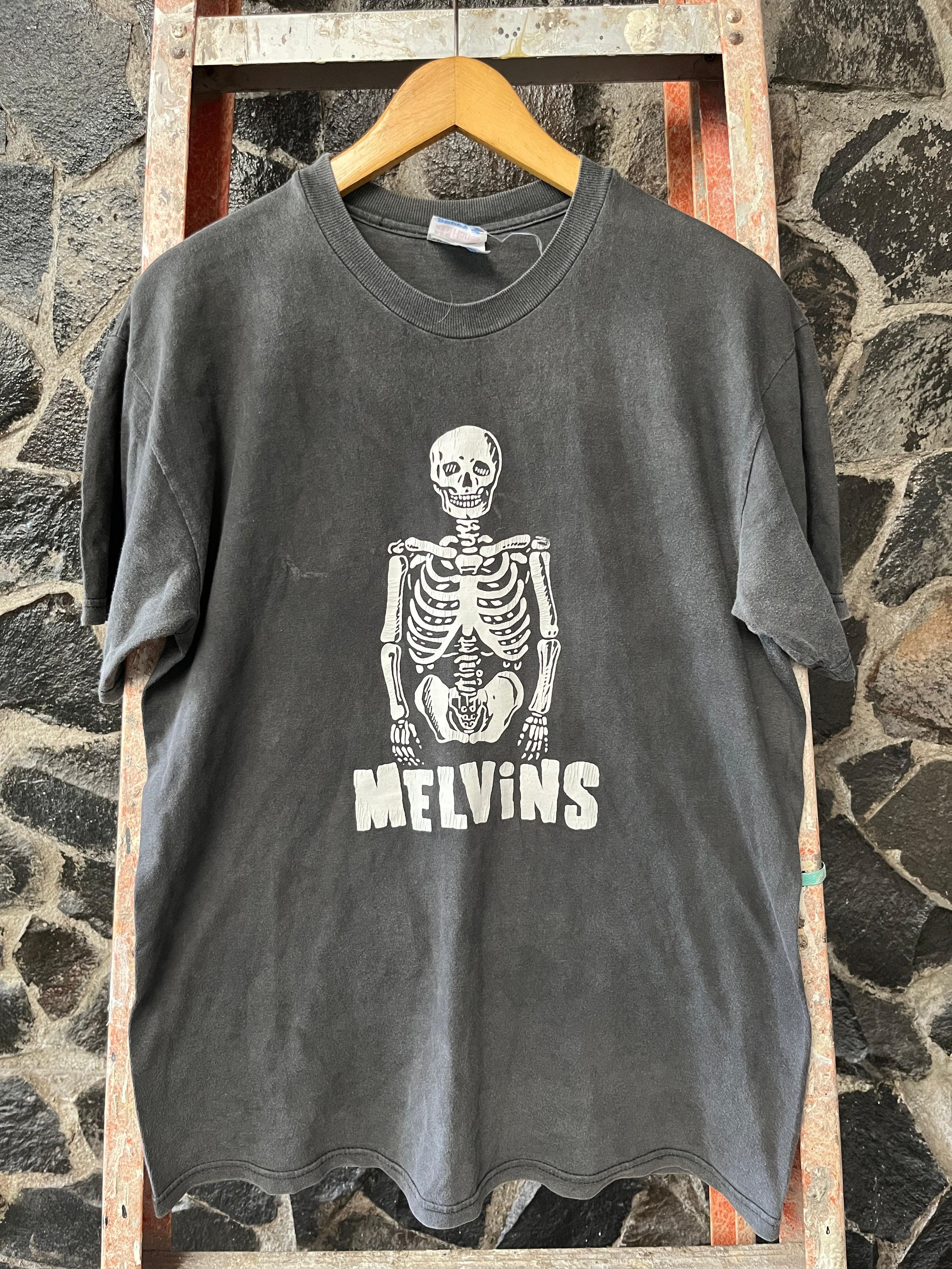 Band Vintage 90s Melvins Skull Band Sleep Kyuss T-Shirts, Hoodie, Sweatshirt