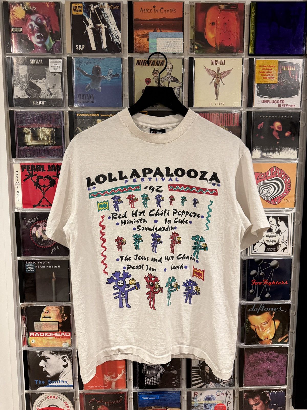 Band Tees Lollapalooza 1992 Lineup Shirt Hoodie, Sweatshirt | PodTeesHub.com