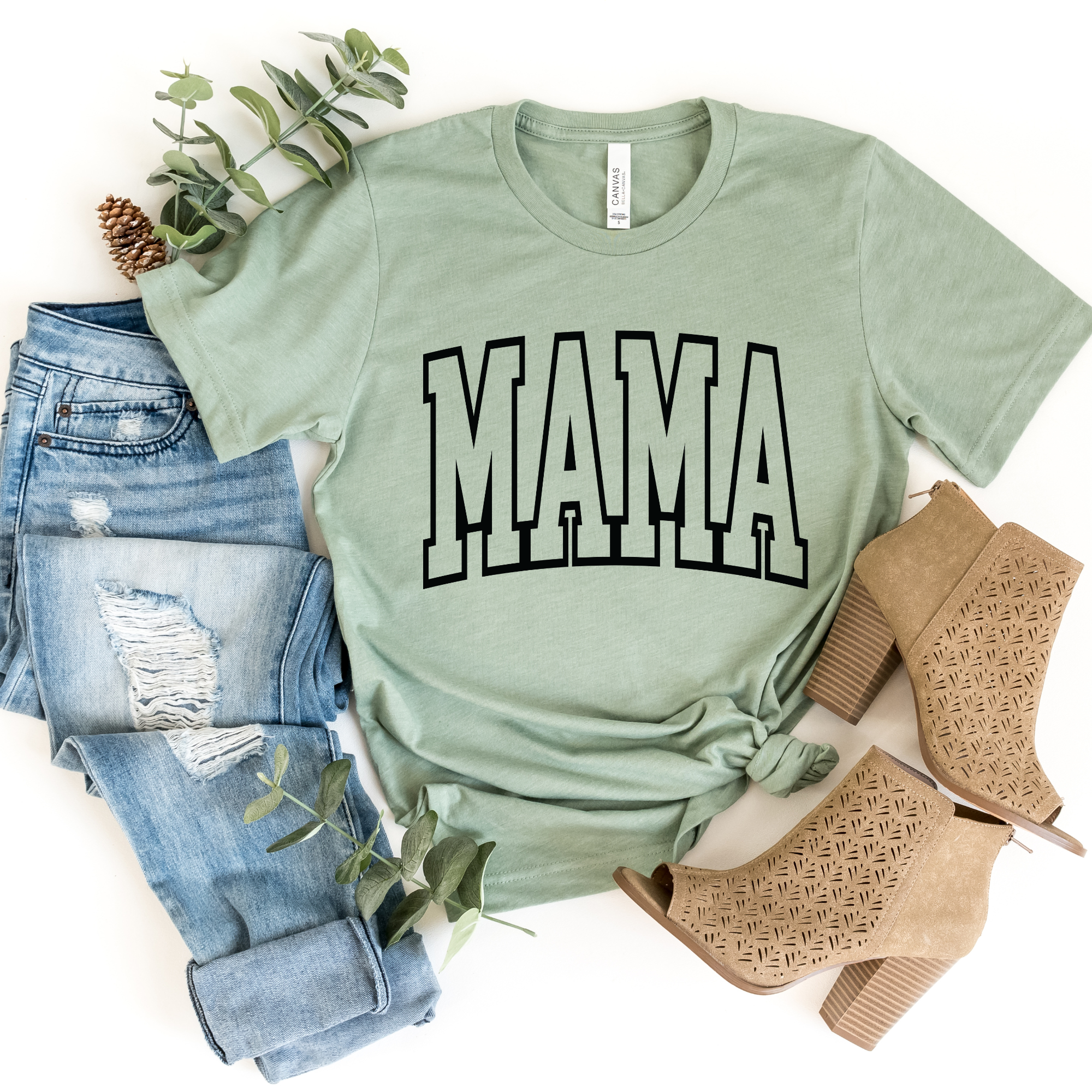 Mama Graphic Tee Hoodie, Sweatshirt | PodTeesHub.com