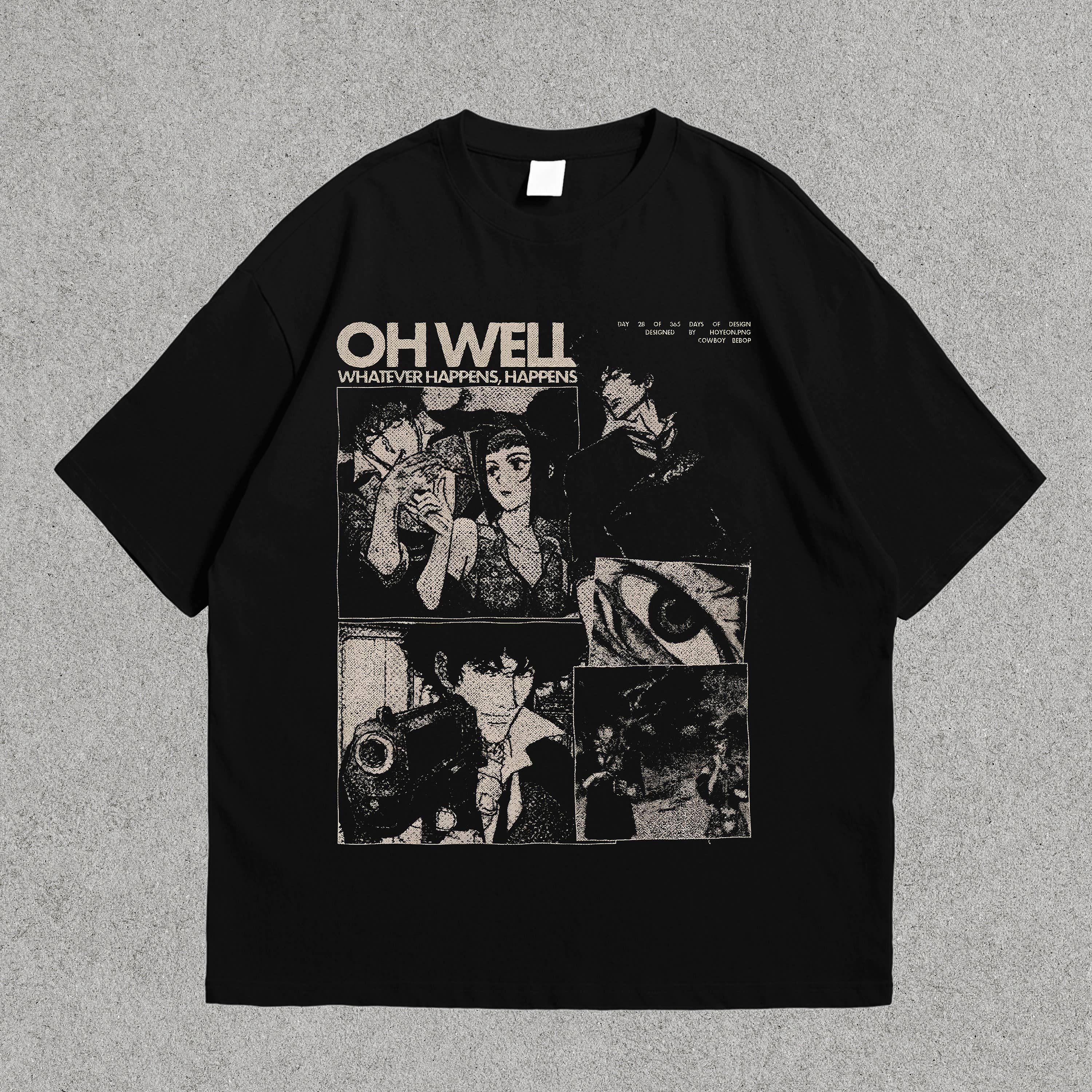 Cowboy Bebop Vintage T-Shirt - 90s Retro Anime Merch Tee Hoodie, Sweatshirt | PodTeesHub.com