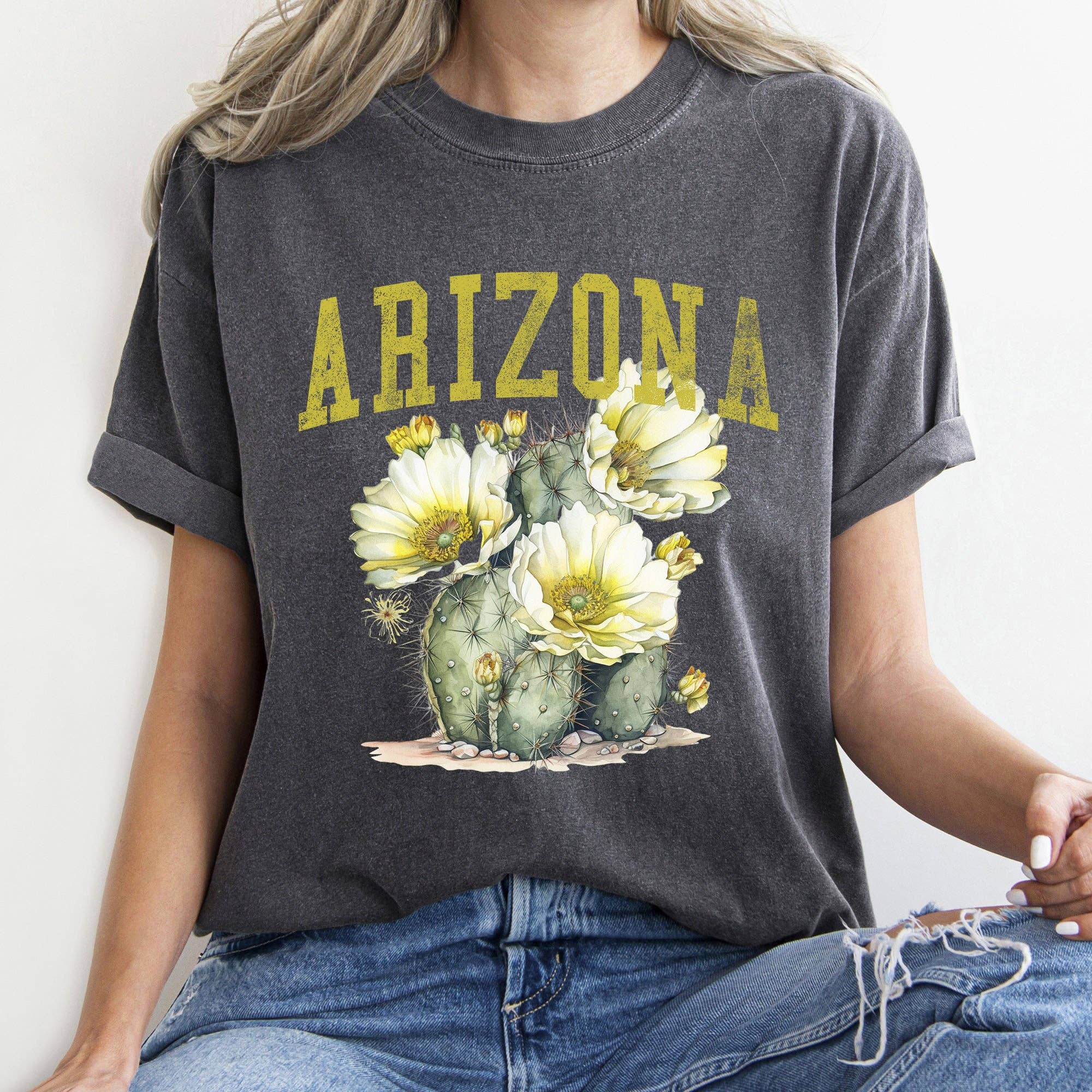 Arizona State Flower T-Shirt Hoodie, Sweatshirt | PodTeesHub.com
