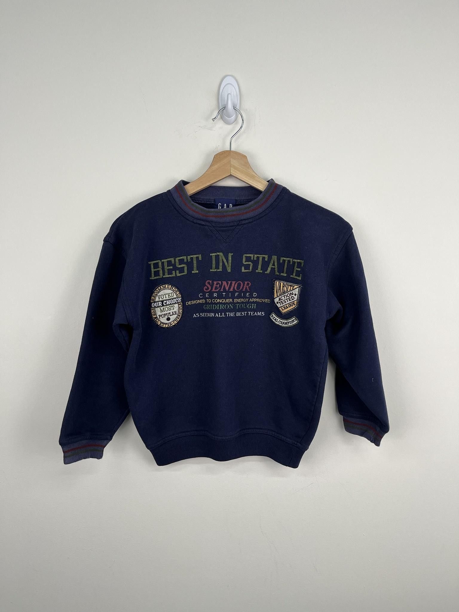 Vintage Crewneck Gap Best In State Crewneck Vintage Sweatshirt T-Shirts, Hoodie | PodTeesHub.com