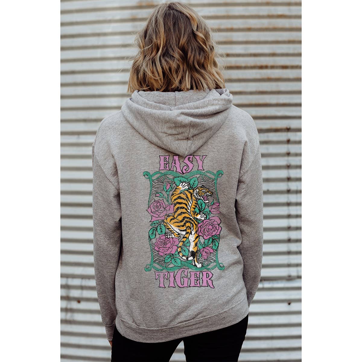 Easy Tiger  Vintage Graphic  Hoodie T-Shirts, Sweatshirt | PodTeesHub.com