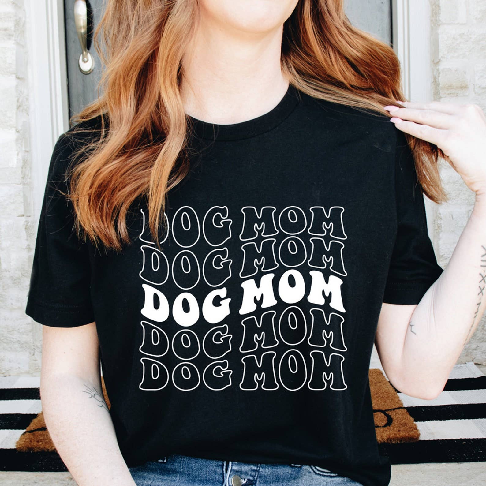 Dog Mom T-Shirt Hoodie, Sweatshirt | PodTeesHub.com