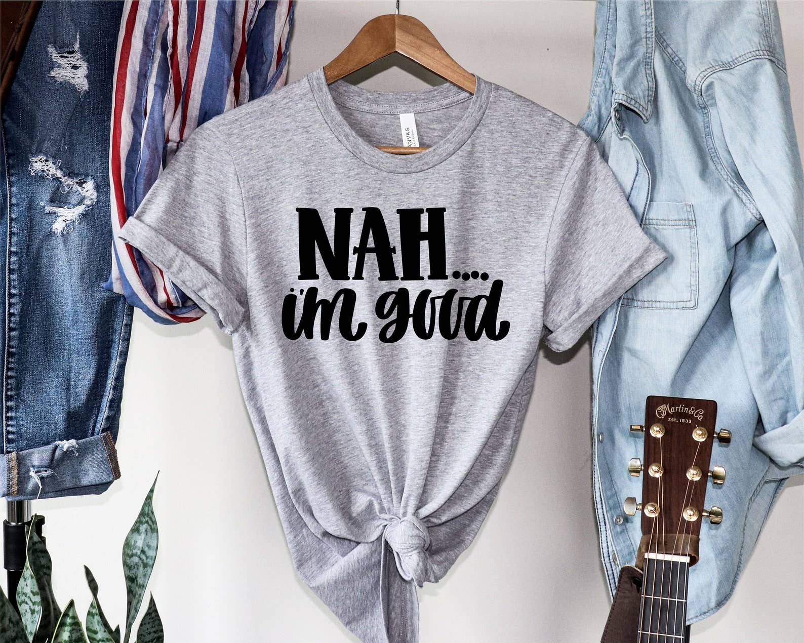 Nah I'm Good T-Shirt Hoodie, Sweatshirt | PodTeesHub.com