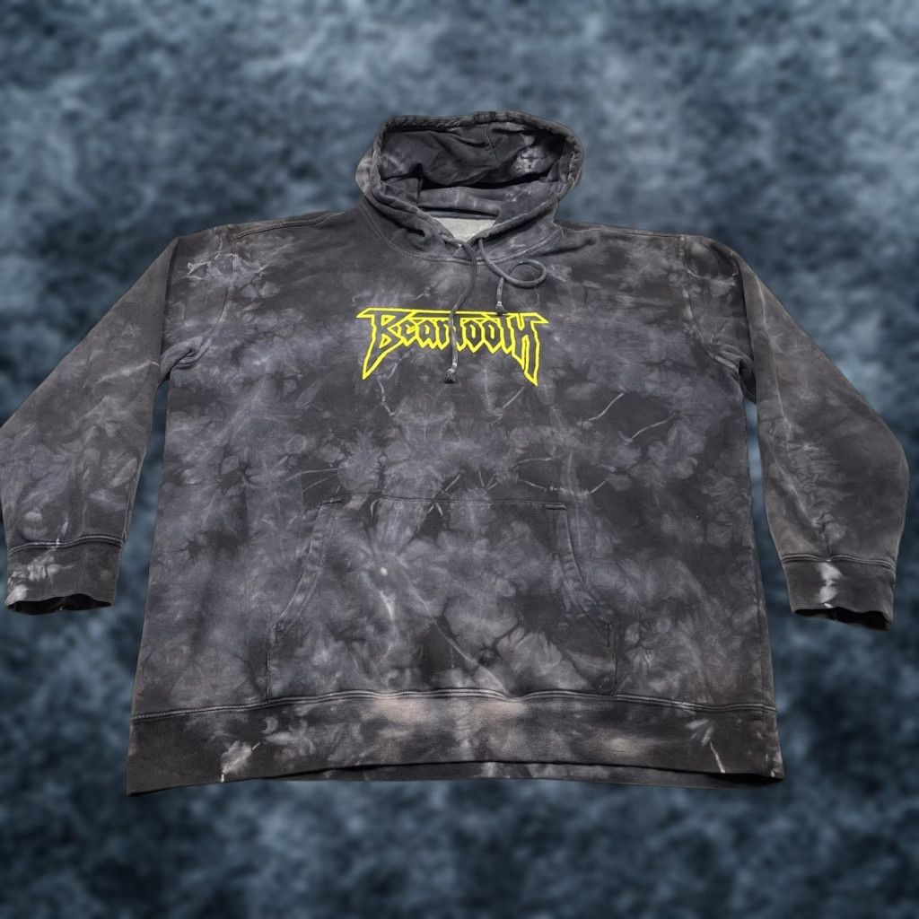 Vintage Beartooth Hoodie Tour Band Sweatshirt Mens 2xl Multicolor Snake Logo Pullover T-Shirts | PodTeesHub.com
