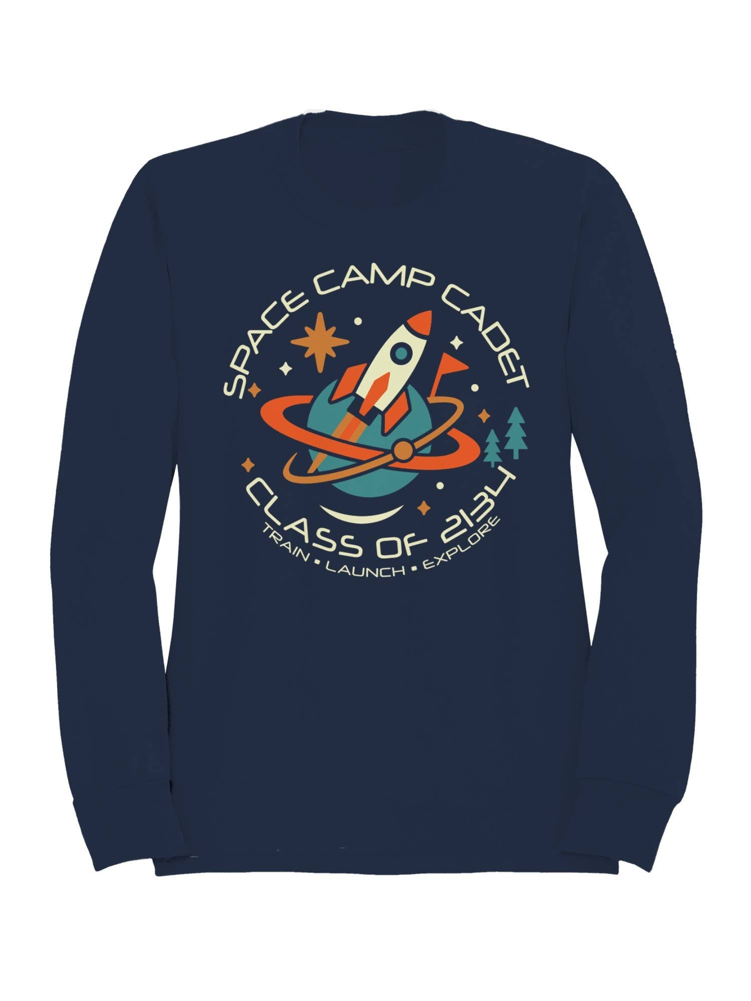Space Camp Cadet: Class of 2134 Women's Sweatshirt T-Shirts, Hoodie | PodTeesHub.com