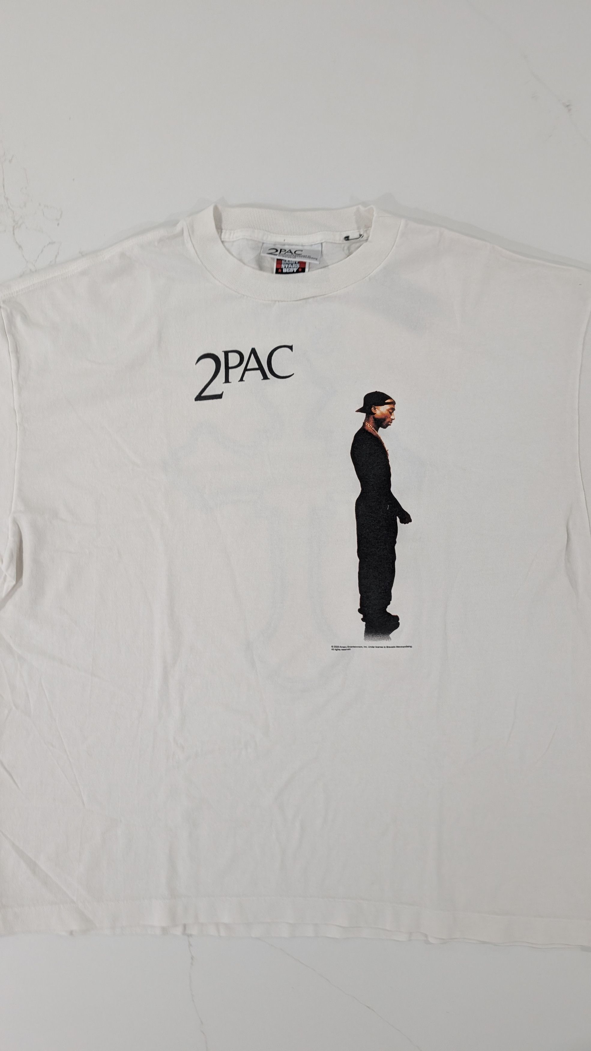 2pac Tupac T Shirt Size 2xl Made In Japan Hoodie, Sweatshirt | PodTeesHub.com