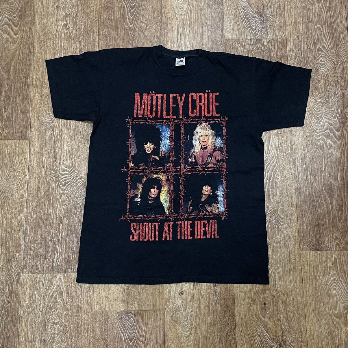Band Tees Vintage Y2k Motley Crue Tour Tee Band Rock T Shirt Hoodie, Sweatshirt | PodTeesHub.com