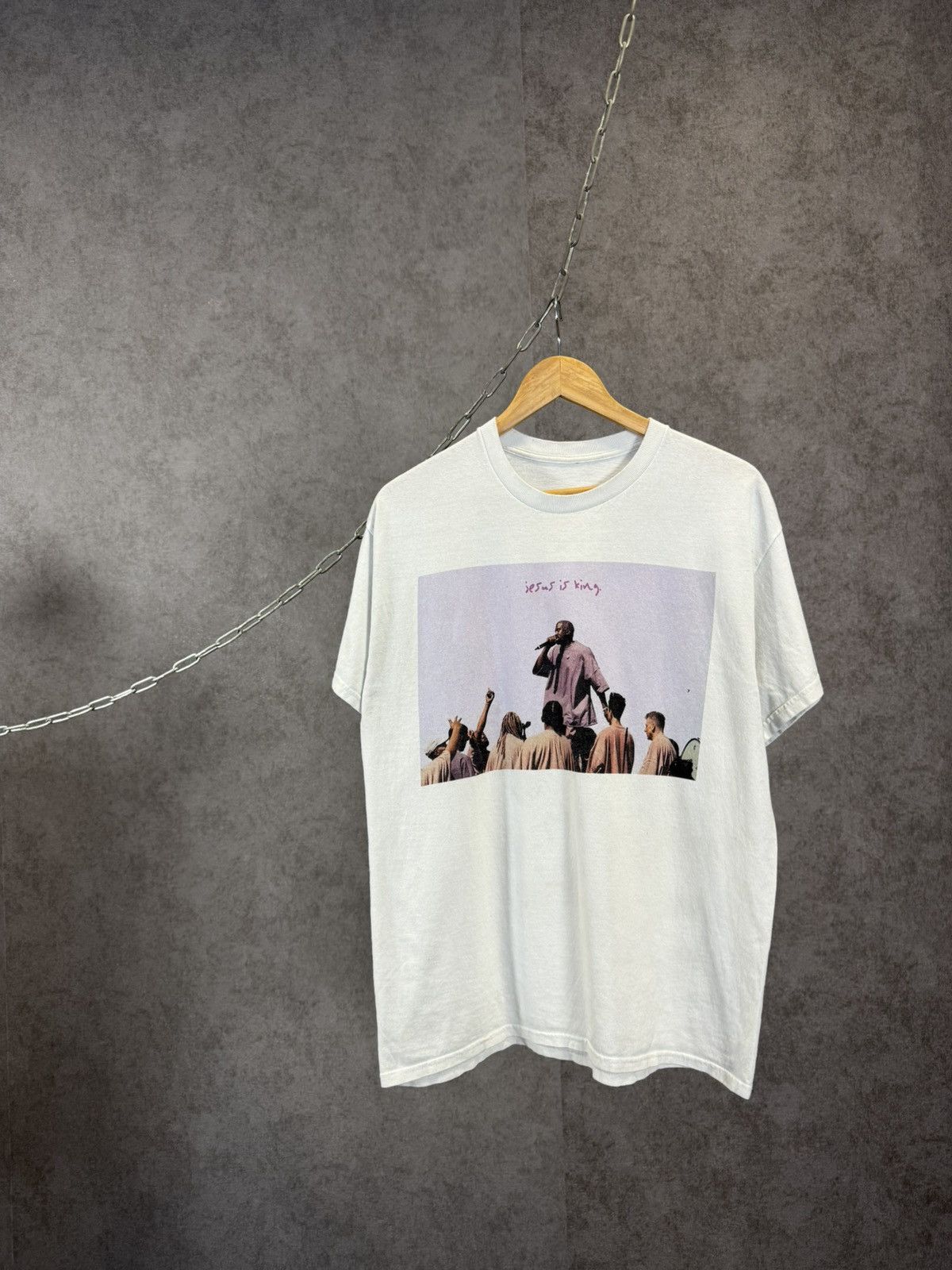 Rap Tees Kanye West Jesus Is King Rap Band Tee Hoodie, Sweatshirt | PodTeesHub.com