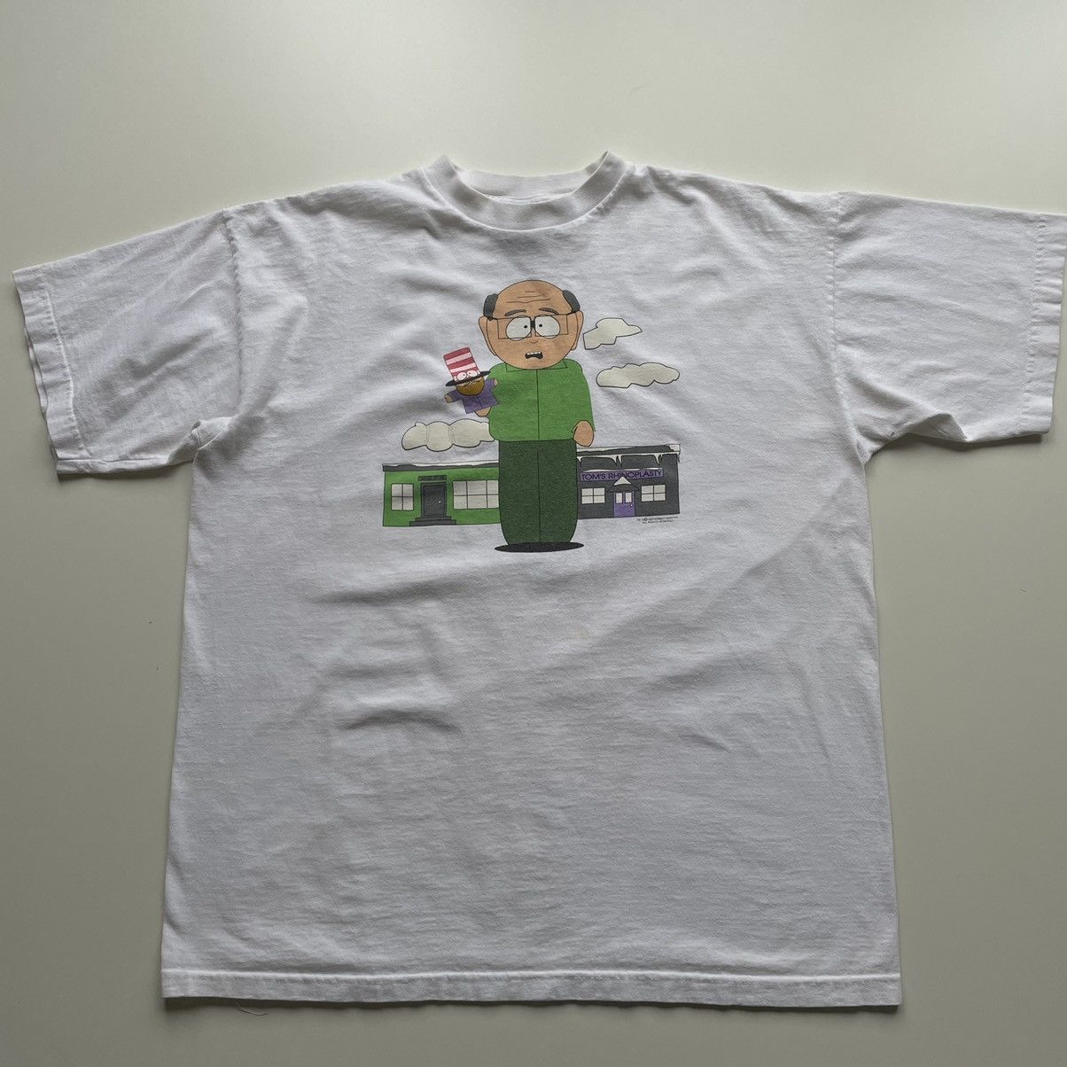 Vintage 90s South Park Mr Garrison Cartoon Graphic T Shirt Hoodie, Sweatshirt | PodTeesHub.com