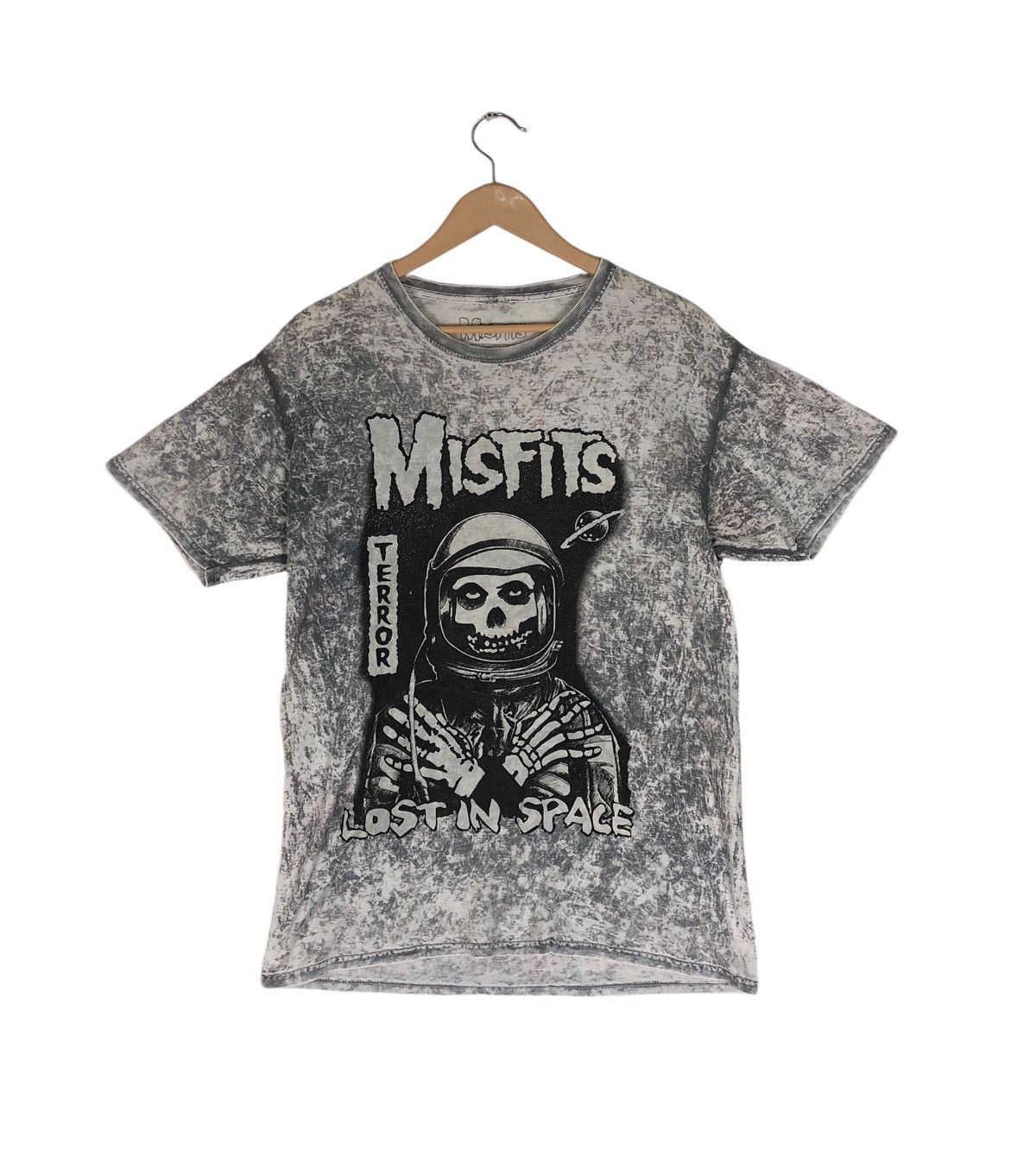 Band Tees Misfits Terror Lost In Space Stone Washed T Shirt Hoodie, Sweatshirt | PodTeesHub.com