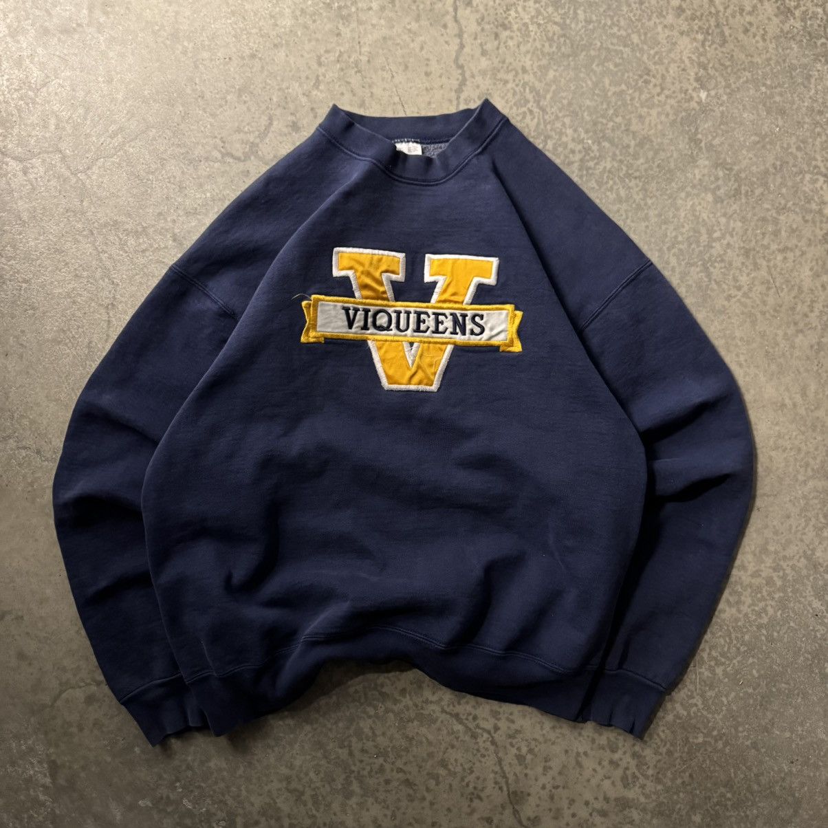 Vintage 90s Y2k Viqueens Embroidered Xl T-Shirts, Hoodie, Sweatshirt