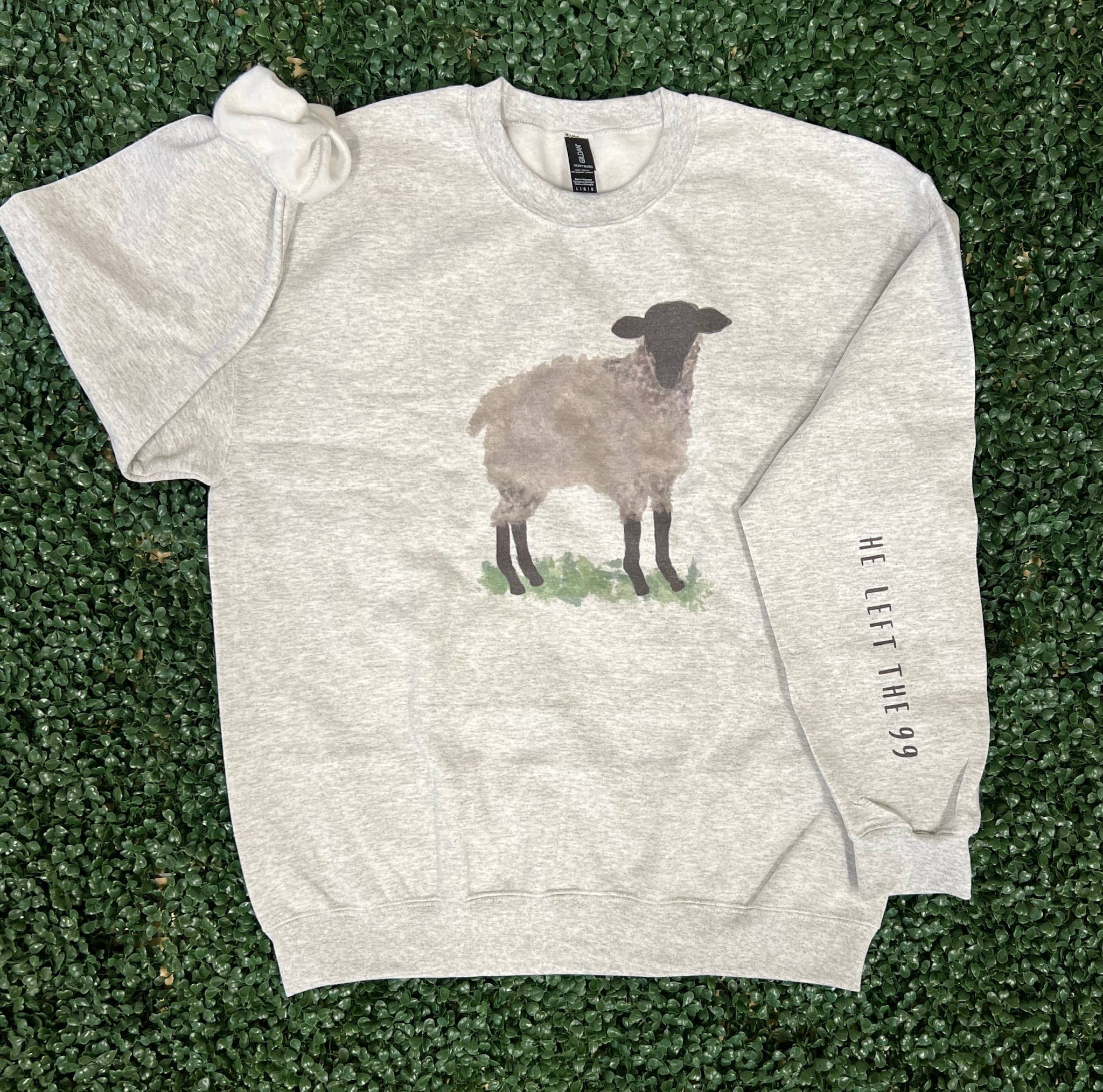 He Left the 99 Sweatshirt On Ash Gray T-Shirts, Hoodie | PodTeesHub.com