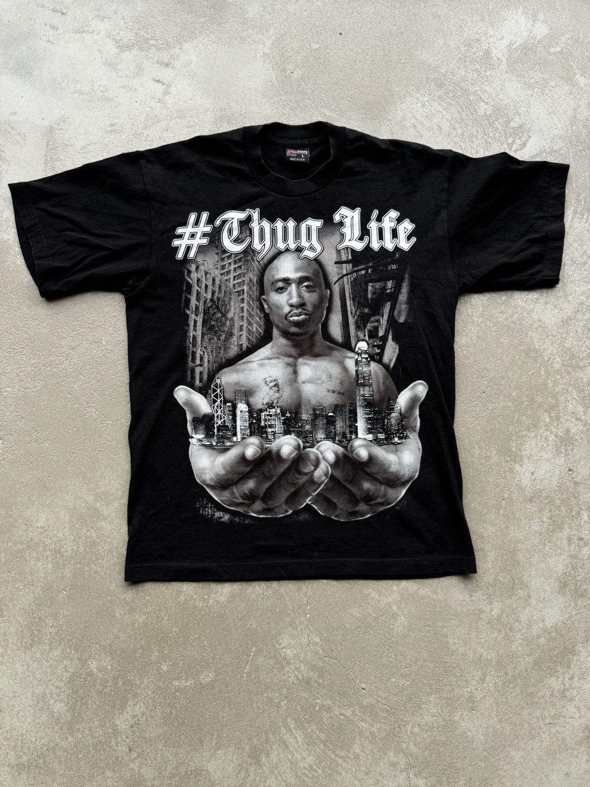 Vintage 90 S 2pac Tupac Rap Thug Life Tee Hoodie, Sweatshirt | PodTeesHub.com