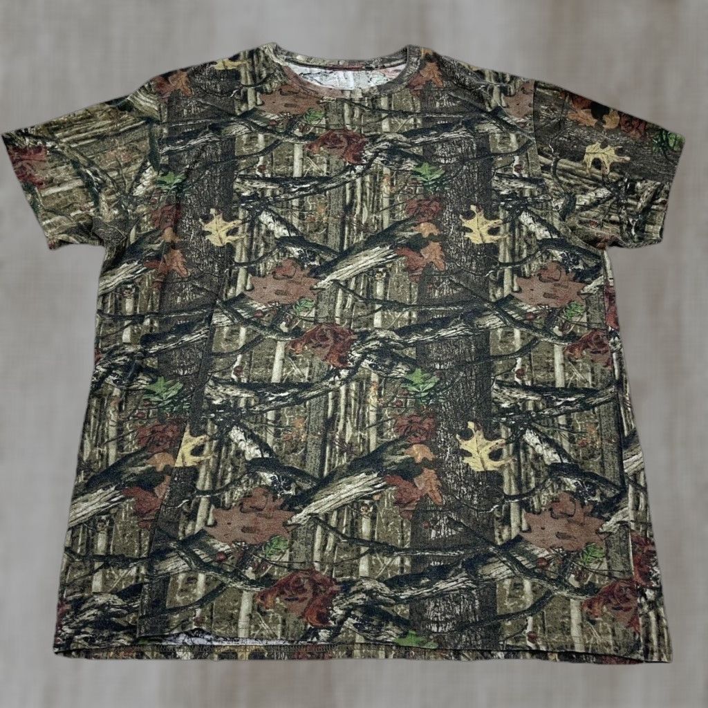 Etro Vintage Mosey Oak Camouflage Shirt Men 2xl 2xl Brown Green Tee Hunting Vtg Retro Y2k Adult Hoodie, Sweatshirt