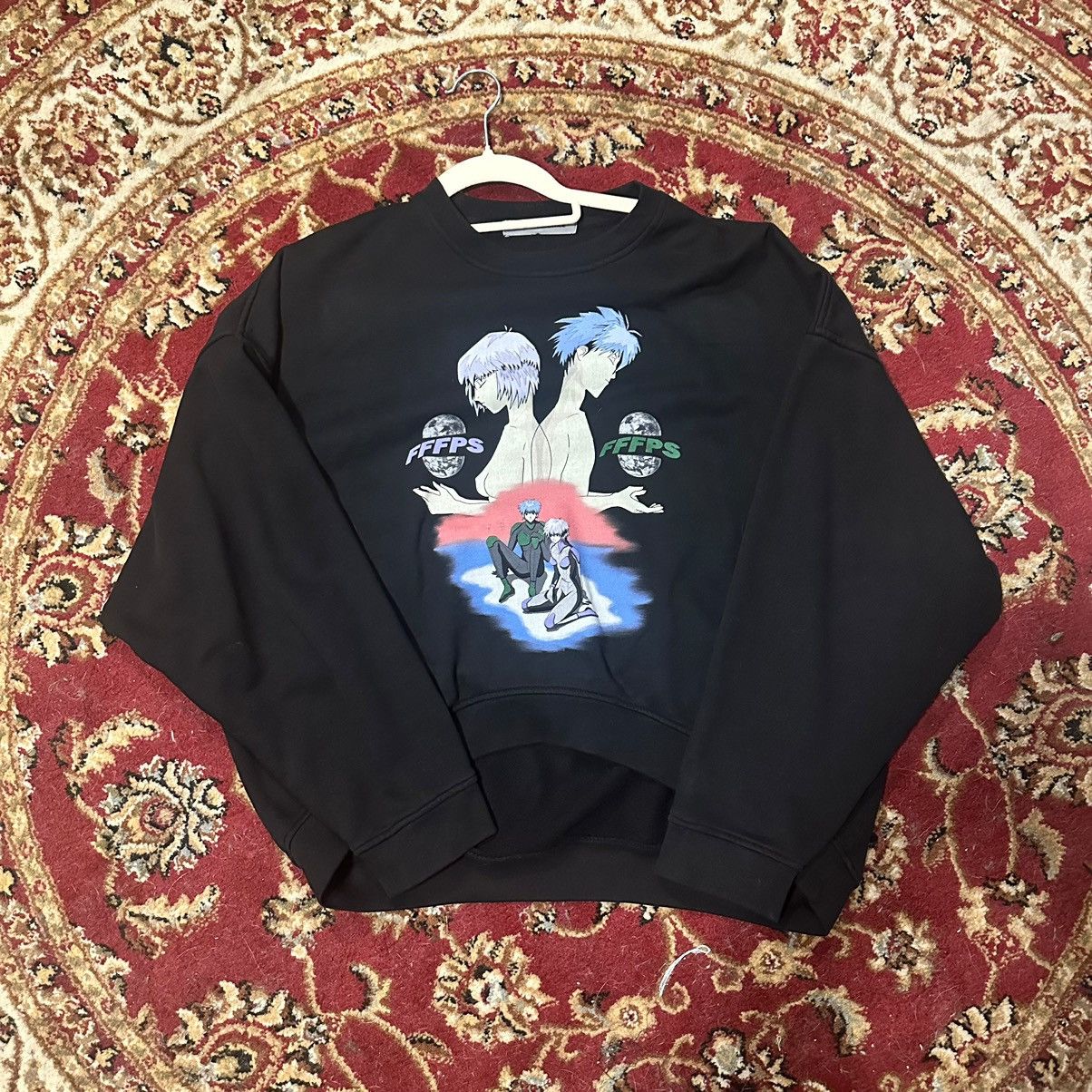 Fffpostalservice Neon Genesis Evangelion Round Hem Sweater T-Shirts, Hoodie, Sweatshirt | PodTeesHub.com