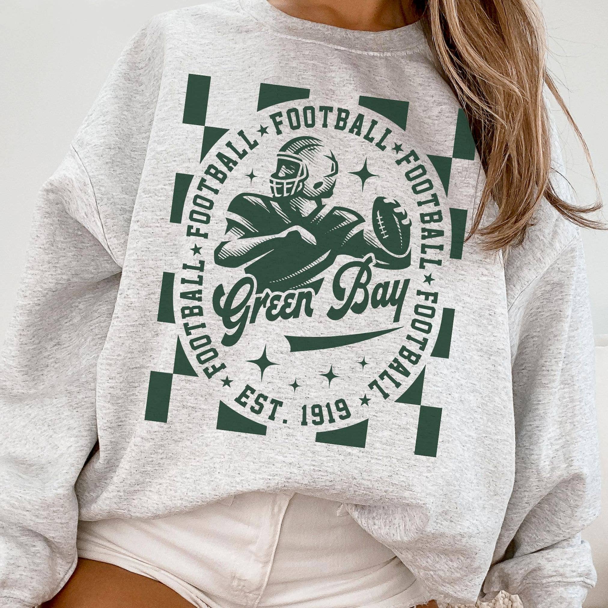 Vintage Green Bay Packers Football Sweatshirt – Fan Favorite T-Shirts, Hoodie | PodTeesHub.com