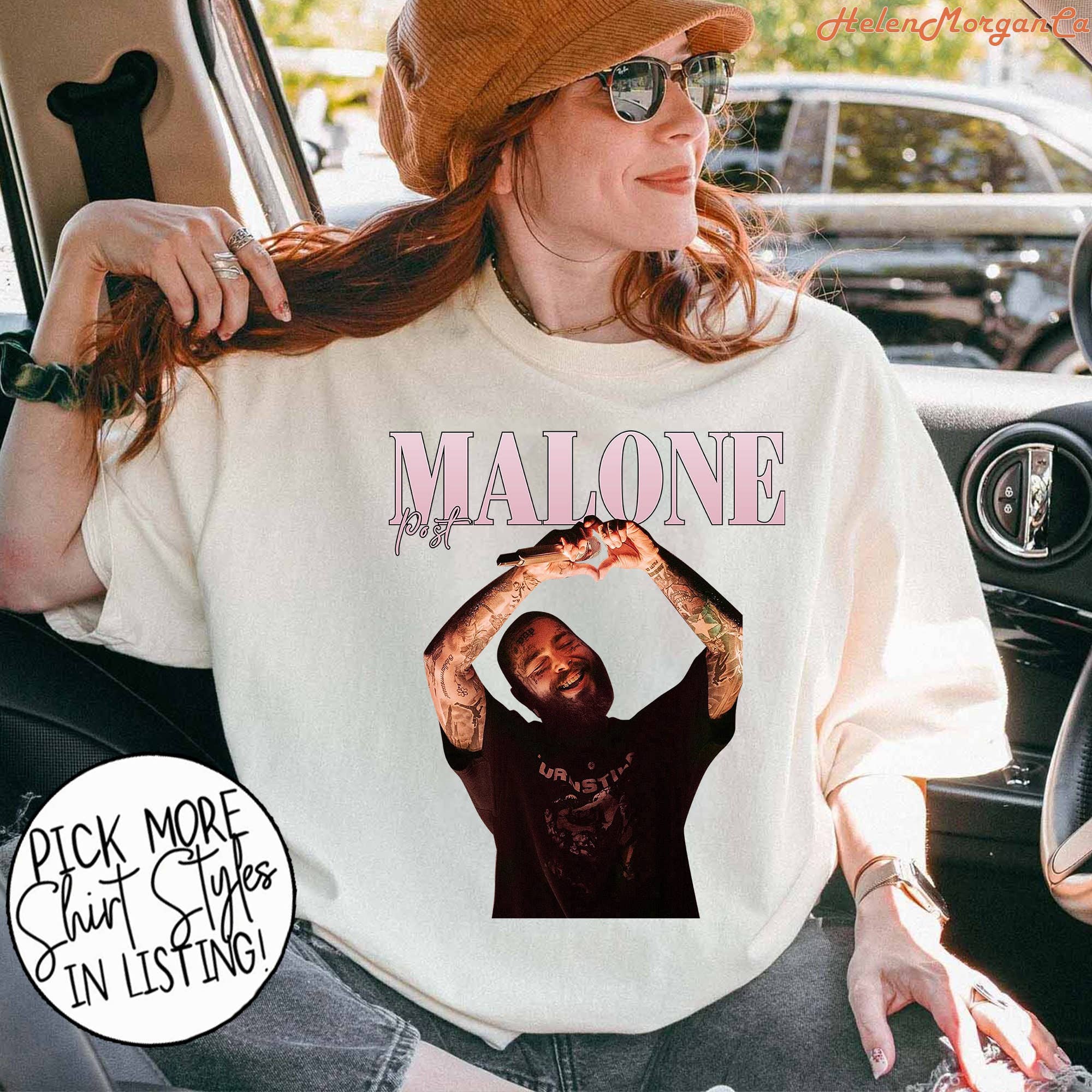 Post Malone Rap Music Merch - Austin Album 90s Rap Tee Hoodie, Sweatshirt | PodTeesHub.com