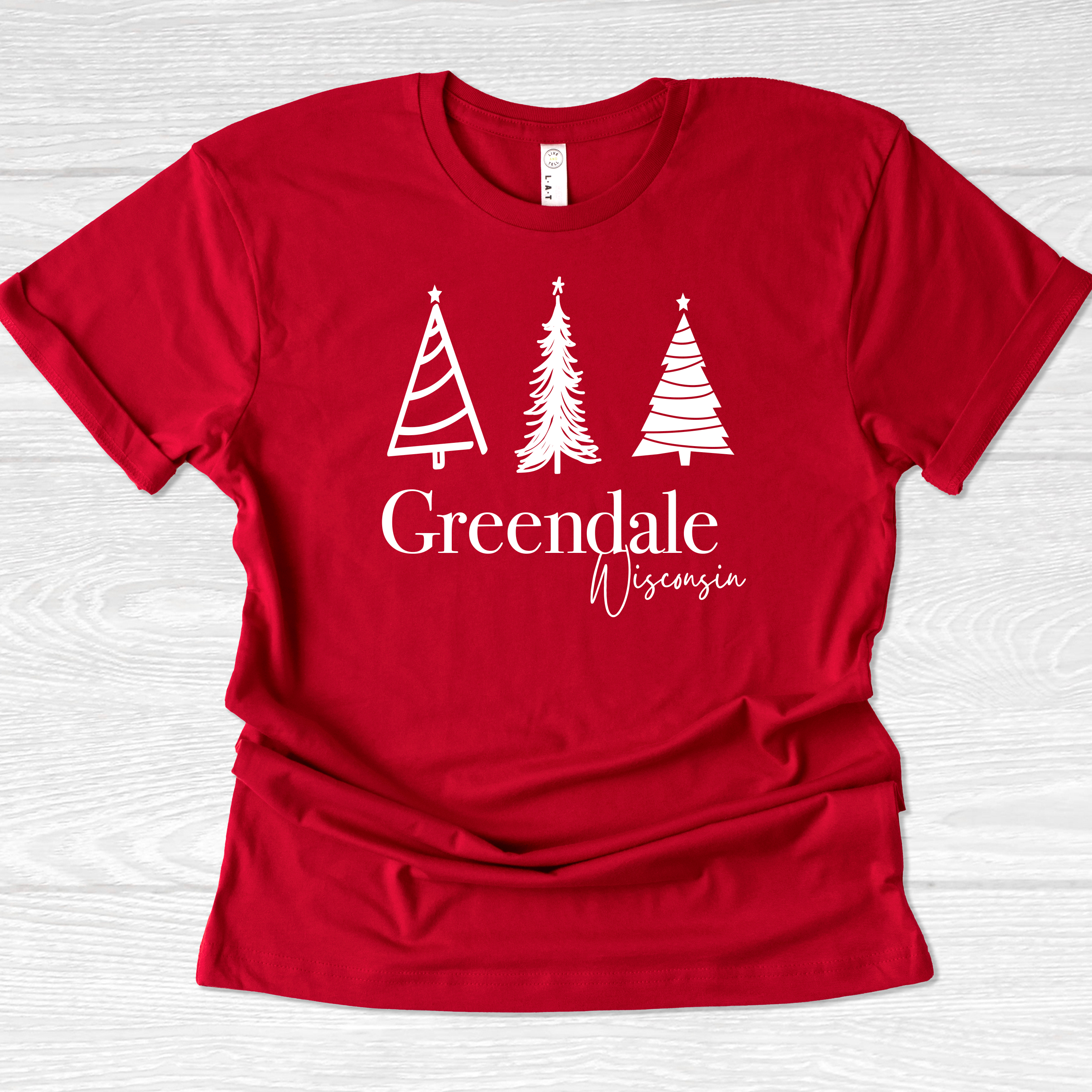 Custom Christmas Tree Shirt, City State Christmas Shirts Hoodie, Sweatshirt | PodTeesHub.com