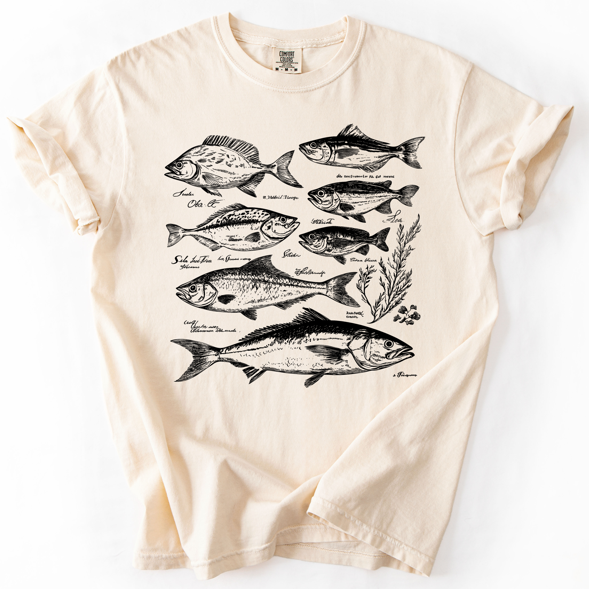 Vintage Fish, Retro Print, Classic, Fishing T-Shirt Hoodie, Sweatshirt | PodTeesHub.com
