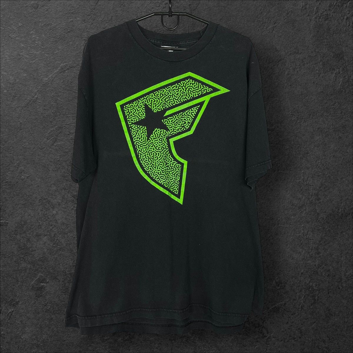 Vintage Famous Stars And Straps Graphic Black And Green Vintage Tee Hoodie, Sweatshirt | PodTeesHub.com
