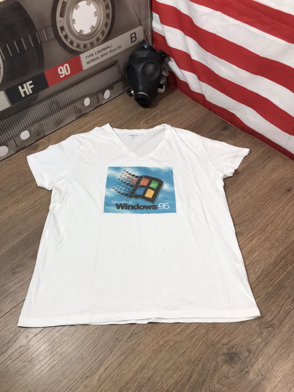 Playstation X Vintage Vintage Windows 95 Printed T Shirt Hoodie, Sweatshirt | PodTeesHub.com