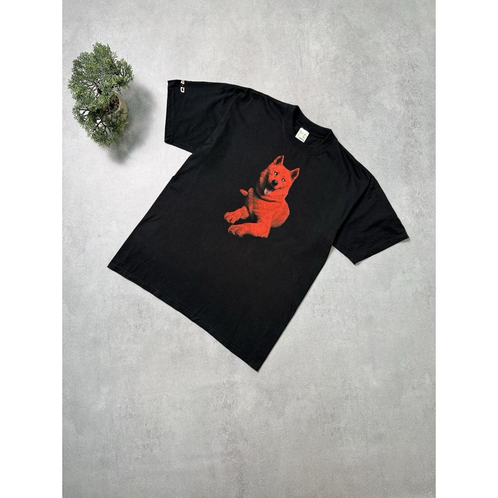 Rap Tees X Vintage Vintage 2000s Nerd Band Pharrell Williams Dog Size L Black Hoodie, Sweatshirt | PodTeesHub.com