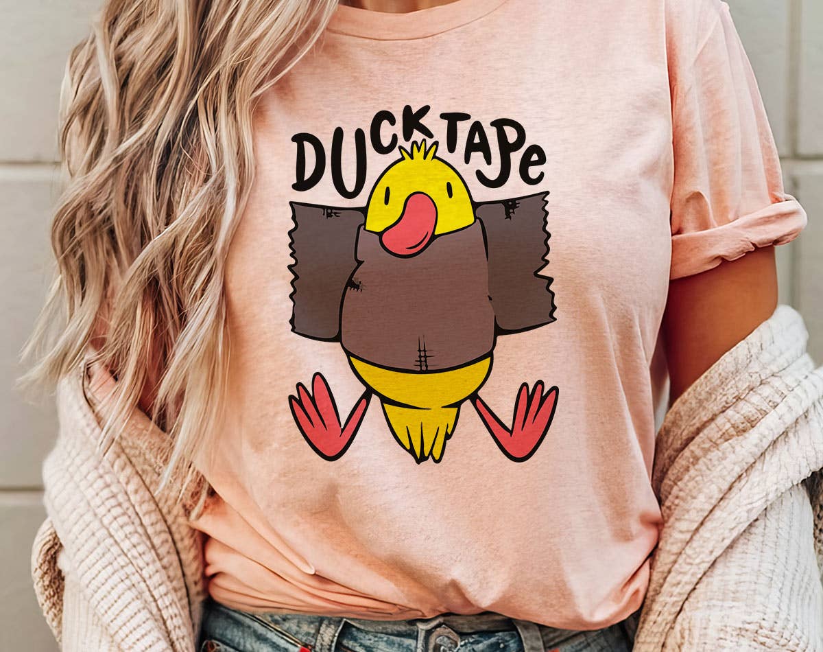 Duck Tape -  Funny Duck Parody Graphic T-Shirt Hoodie, Sweatshirt | PodTeesHub.com