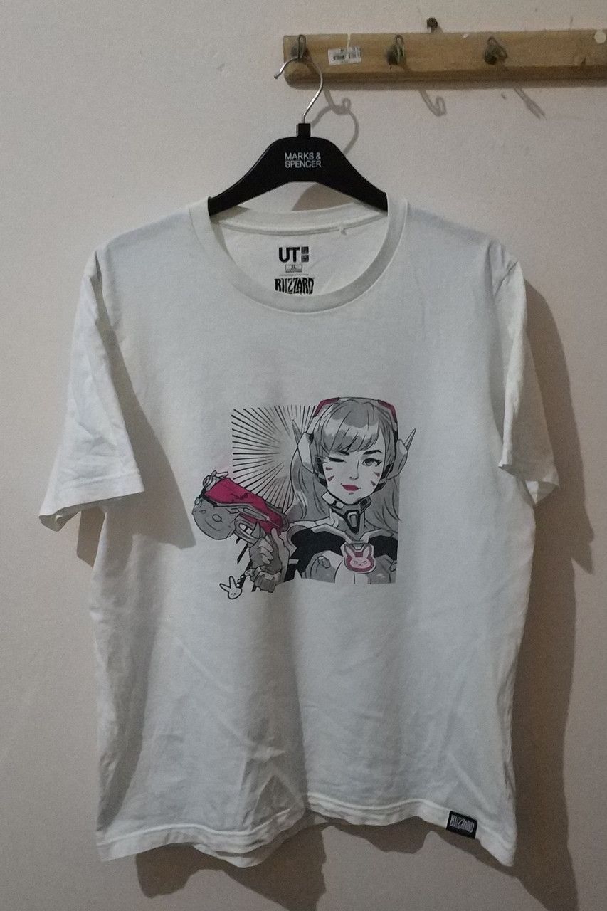 Uniqlo X Vintage Vintage Uniqlo X Blizzard Gaming T Shirt Xlarge Excellent Hoodie, Sweatshirt | PodTeesHub.com