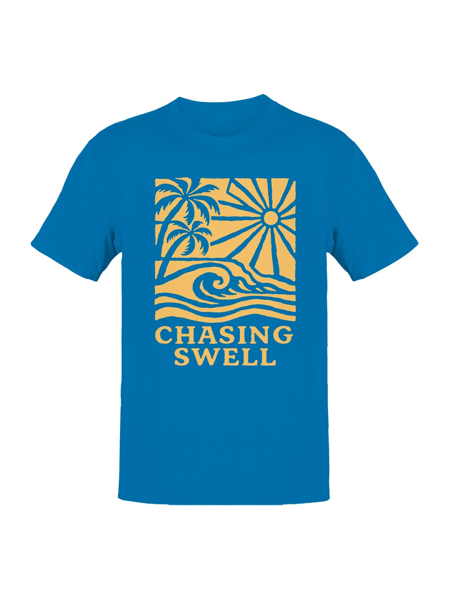 Chasing Swell Surf Design Men's T-Shirt Hoodie, Sweatshirt | PodTeesHub.com