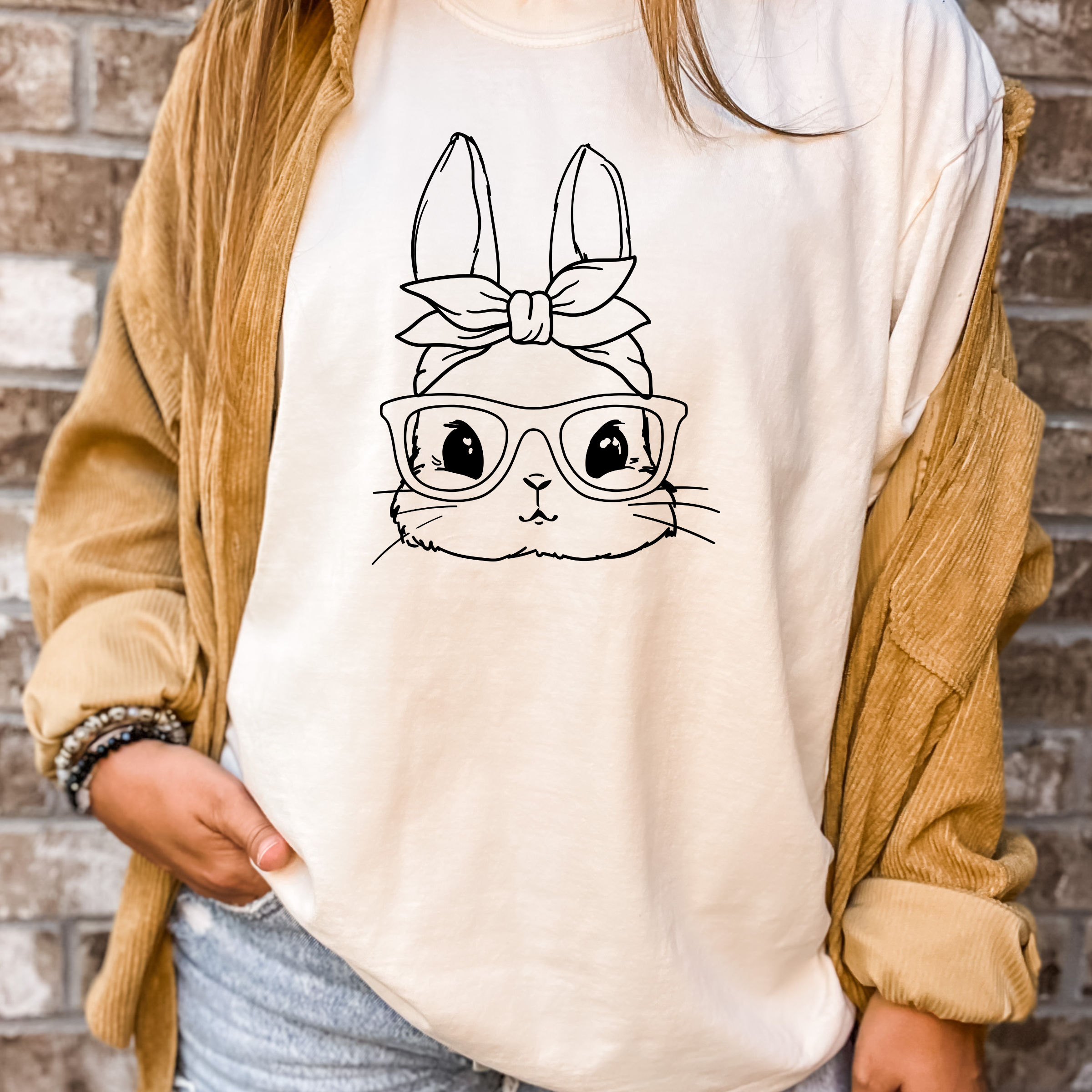 Easter Tee - Spring Tee - Bunny Tee - Bunny Sweatshirt Hoodie | PodTeesHub.com