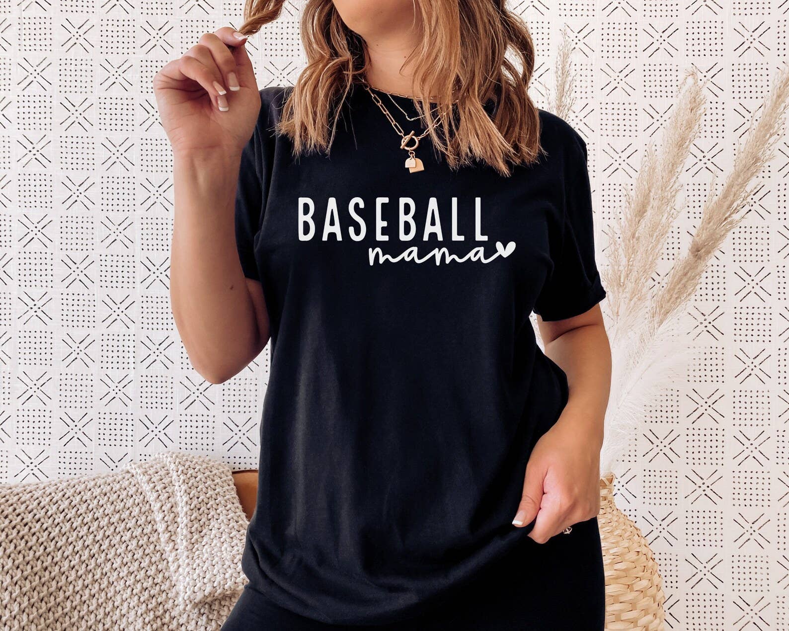 Baseball Mama Tshirt - Cute Women Shirt Hoodie, Sweatshirt | PodTeesHub.com