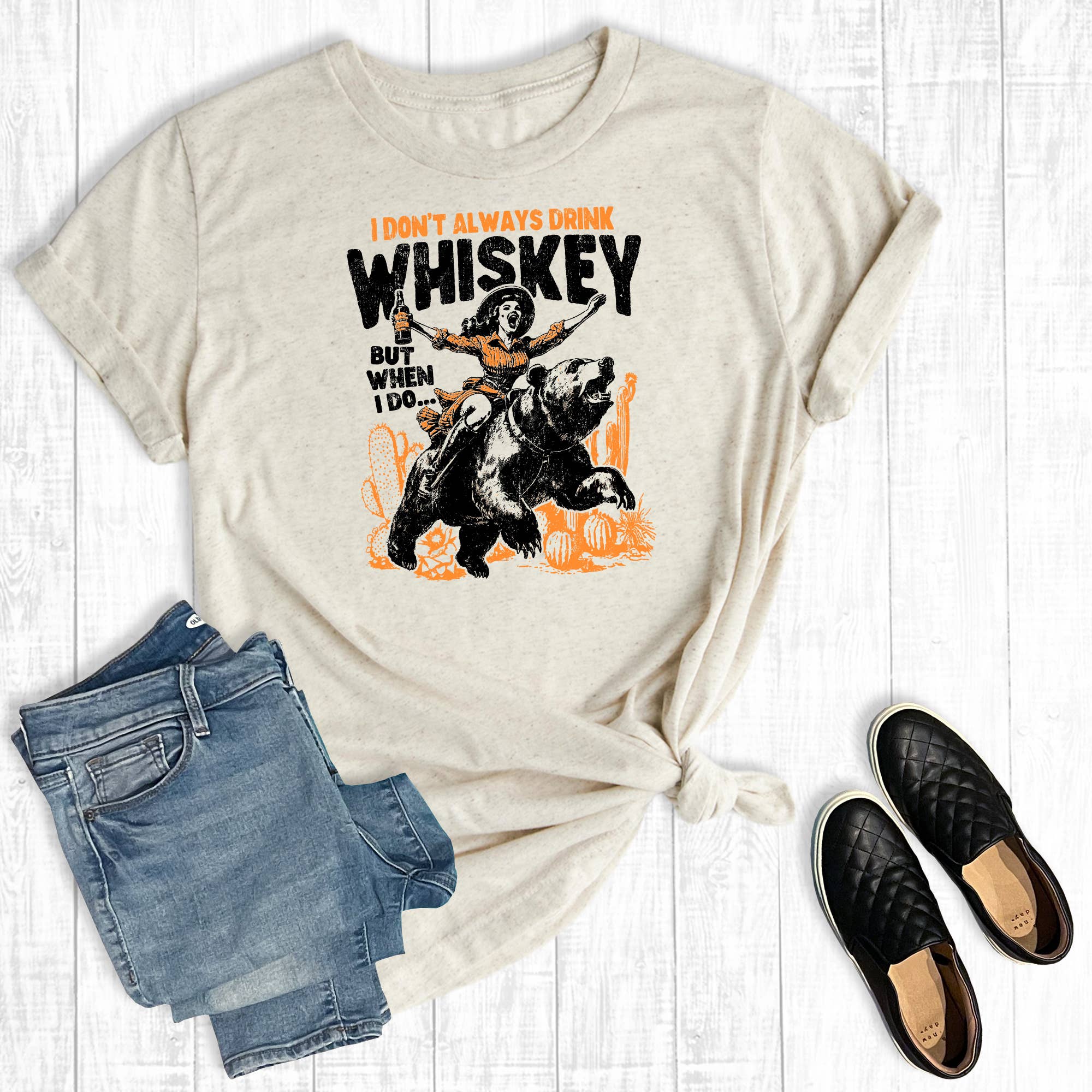 Western Funny But When I Do Graphic Tee Hoodie, Sweatshirt | PodTeesHub.com